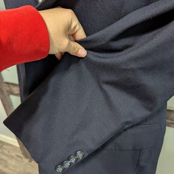 Burberry Vintage Blue Tailored-jackets unsure of size please see measurmen… - Picture 4 of 8